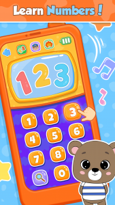 اسکرین شات بازی Toy Phone Baby Learning games 1