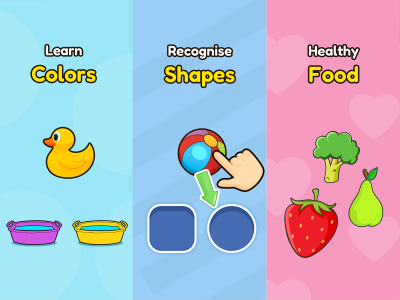 اسکرین شات بازی Toddler Learning Games 2y kids 1