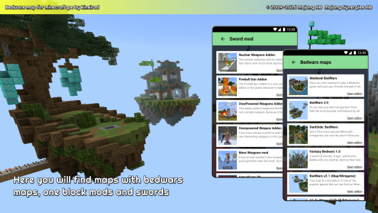 اسکرین شات 2 برنامه bedwars mod for minecraft