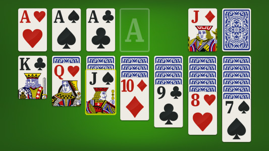 اسکرین شات 1 بازی Solitaire - Classic Card Games