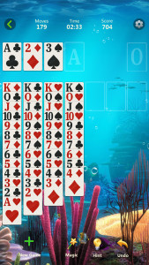 اسکرین شات 2 بازی Solitaire - Classic Card Games