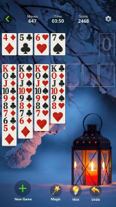 اسکرین شات 3 بازی Solitaire - Classic Card Games