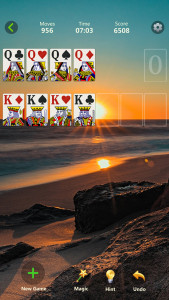 اسکرین شات 6 بازی Solitaire - Classic Card Games