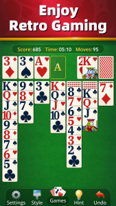 اسکرین شات بازی Solitaire - Classic Card Games 7