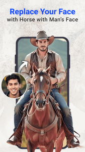 اسکرین شات 2 برنامه Horse With Man Photo Suit