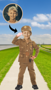 اسکرین شات برنامه Kids Police Suit Photo Editor 4