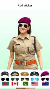 اسکرین شات برنامه Police Suit Photo Editor 5