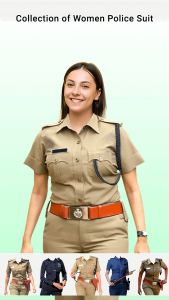 اسکرین شات برنامه Police Suit Photo Editor 4