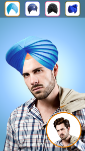 اسکرین شات برنامه Punjabi Turbans Photo Editor 2