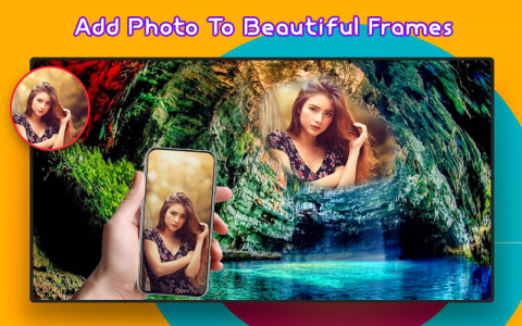 اسکرین شات برنامه Face Projector Photo frames 1