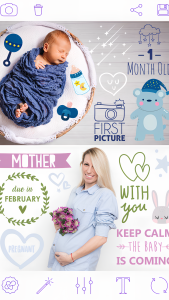 اسکرین شات 4 برنامه Baby Pics App - Baby Photo Art