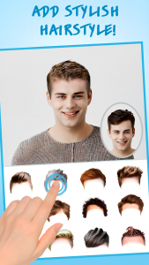اسکرین شات 4 برنامه Handsome: Man Makeup Photo