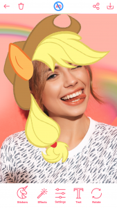 اسکرین شات 1 بازی Pony Photo Editor & Stickers