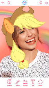 اسکرین شات بازی Pony Photo Editor & Stickers 1