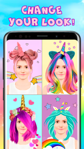 اسکرین شات 1 برنامه Unicorn Photo