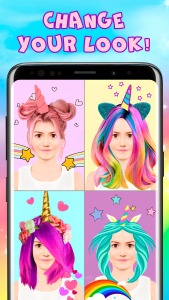 اسکرین شات برنامه Unicorn Photo 1