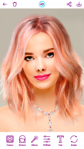 اسکرین شات 4 برنامه Wedding Hairstyles on photo