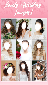 اسکرین شات برنامه Wedding Hairstyles on photo 2