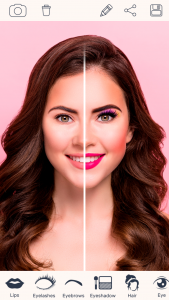 اسکرین شات 1 برنامه Beauty Make Up Photo Editor