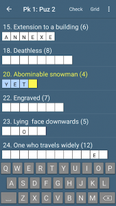 اسکرین شات بازی Best Quick Crossword 5