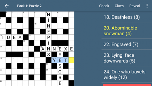 اسکرین شات بازی Best Quick Crossword 7