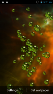 اسکرین شات 5 برنامه Photo Bubbles Live Wallpaper