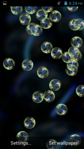 اسکرین شات 6 برنامه Photo Bubbles Live Wallpaper