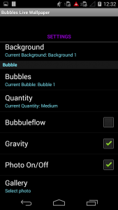 اسکرین شات 7 برنامه Photo Bubbles Live Wallpaper