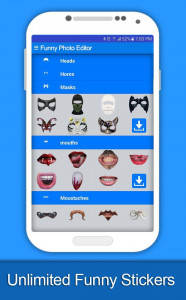 اسکرین شات 4 برنامه Funny Photo Editor