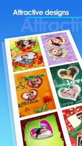 اسکرین شات 2 برنامه Love Photo Frames