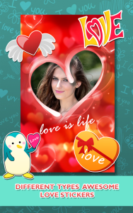 اسکرین شات 7 برنامه Love Photo frames Collage