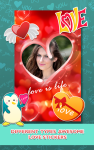 اسکرین شات 7 برنامه Love Photo frames Collage