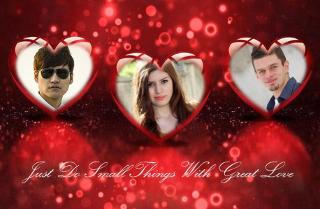 اسکرین شات 4 برنامه Love Photo frames Collage