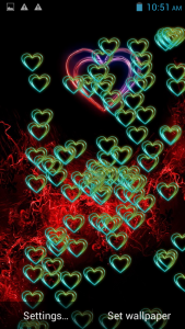 اسکرین شات 8 برنامه Love Photos Live Wallpaper