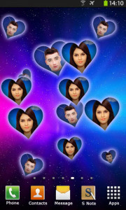 اسکرین شات 1 برنامه Love Photos Live Wallpaper