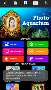 اسکرین شات برنامه Photo Aquarium Live Wallpaper 4