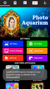 اسکرین شات 4 برنامه Photo Aquarium Live Wallpaper