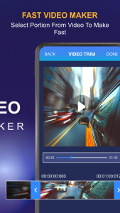 اسکرین شات برنامه Fast Video Maker 3