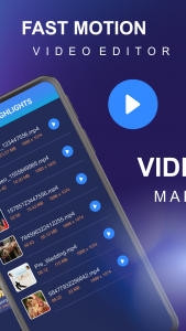 اسکرین شات برنامه Fast Video Maker 2