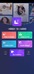 اسکرین شات 1 برنامه Video to MP3