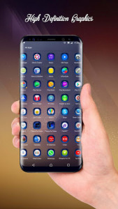 اسکرین شات برنامه Theme for Galaxy S8 Plus 3
