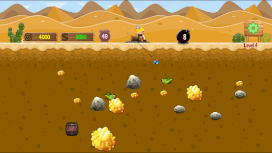 اسکرین شات بازی Gold Miner 1