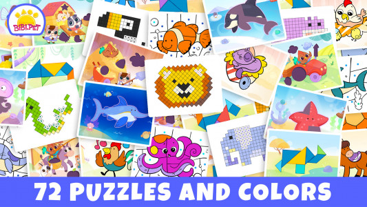 اسکرین شات بازی Bibi Drawing & Color Kids Game 7