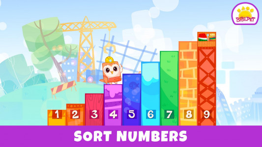 اسکرین شات بازی Bibi Numbers 123 - Counting and Sorting Kids Games 3
