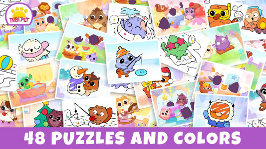 اسکرین شات بازی Puzzle and Colors games for kids 6
