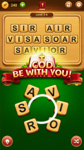 اسکرین شات بازی Bible Word Puzzle - Word Games 3