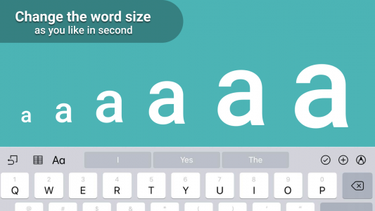اسکرین شات 4 برنامه فونت بزرگ - تغییر اندازه فونت