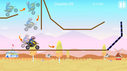 اسکرین شات بازی Bike Race 3