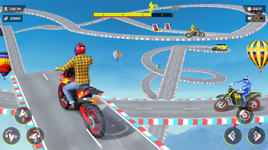 اسکرین شات 2 بازی Mega Ramp Bike Stunt Games 3D