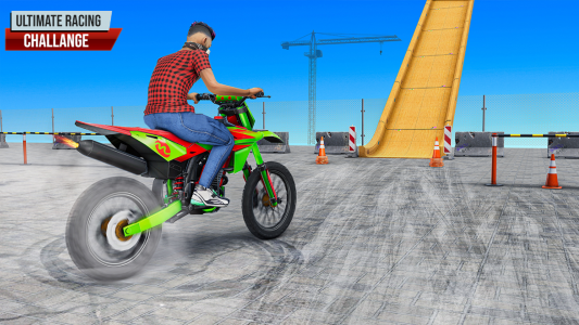 اسکرین شات بازی Mega Ramp Bike Stunt Games 3D 3